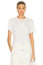 view 1 of 4 Short Sleeve Boyfriend Tee in Ivory