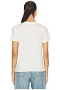 view 3 of 4 Cotton V-neck T-shirt in Ivory