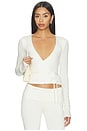 view 1 of 4 Wrap Top in Ivory