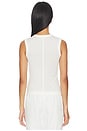 view 3 of 4 Fitted Muscle Tank in Ivory