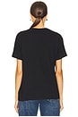 view 3 of 4 Short Sleeve Boyfriend Tee in Black