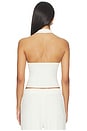 view 3 of 4 TOP FRENTE ÚNICA CROPPED in Cream