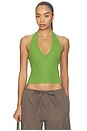 view 1 of 4 CAMISETA SIN MANGAS RECORTADA in Fern
