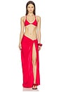 view 4 of 4 HAUT DE MAILLOT DE BAIN THEA in Rouge