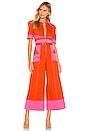 view 1 of 3 Ottie Jumpsuit in Berry Spicy