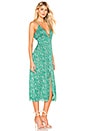 view 2 of 3 VESTIDO MIDI GIZELE in Peppermint Leaf