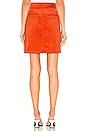 view 3 of 4 Danijo Corduroy Mini Skirt in Juice Box