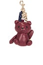 view 1 of 4 Irano Bear Keyhanger in Margot Mauve