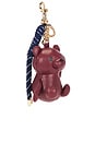 view 3 of 4 Irano Bear Keyhanger in Margot Mauve