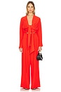 view 2 of 5 Forty Flowy Jumpsuit in Chili Pepper