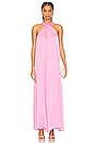 view 1 of 3 Finch Halterneck Dress in Pink Blush