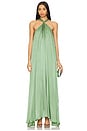 view 1 of 3 Huppsala Maxi Dress in Kombu Green