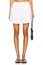 view 1 of 6 Hazer Lace Shorts in White