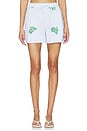 view 1 of 6 Juste Embroidered Mini Shorts in Combo2 Off White