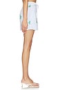 view 3 of 6 Juste Embroidered Mini Shorts in Combo2 Off White