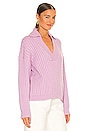 view 2 of 4 Annifer V-Neck Sweater in Lilac Rain