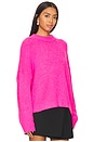 view 2 of 4 Genlight Knitted Pullover in Fuchsia