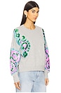 view 2 of 5 Hecrazy Embroidered Sweatshirt in Nimbus Cloud