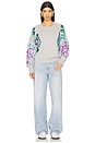 view 4 of 5 Hecrazy Embroidered Sweatshirt in Nimbus Cloud