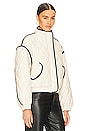view 3 of 5 BLOUSON BOMBER CORD in Off White