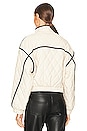 view 4 of 5 BLOUSON BOMBER CORD in Off White