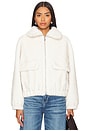 view 2 of 5 Genz Faux Fur Jacket in Off White