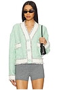 view 1 of 5 Hoola Jacket in Neptune Green