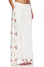 view 2 of 6 Janai Embroidered Pants in Combo Off White