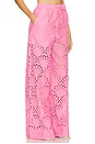view 2 of 6 Fab Broderie Anglaise Pants in Bubblegum