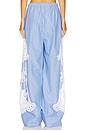 view 4 of 6 PANTALON DENTELLE HACE in Aqua Blue