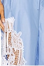 view 6 of 6 PANTALON DENTELLE HACE in Aqua Blue