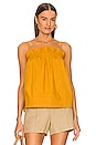 view 1 of 4 Bubu Elasticated Ruffle Top in Yellow Submarine