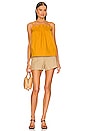 view 4 of 4 Bubu Elasticated Ruffle Top in Yellow Submarine