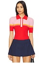 view 1 of 4 Haustral Ribbed Polo in Ballerina