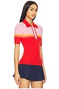 view 2 of 4 Haustral Ribbed Polo in Ballerina