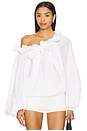 view 1 of 5 Haquiri Voluminous Top in White