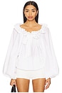 view 2 of 5 Haquiri Voluminous Top in White