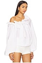 view 3 of 5 Haquiri Voluminous Top in White