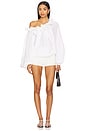 view 5 of 5 Haquiri Voluminous Top in White