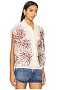 view 2 of 5 Hebraska Embroidered Shirt in Combo Off White