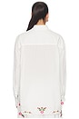 view 3 of 5 CAMISA BORDADA JAYME in Combo Off White