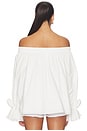 view 3 of 5 TOP DESCUBIERTO JOFFIE in Off White