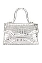 view 2 of 5 Emisol Faux Croco Bag in Silver