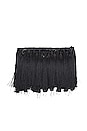 view 1 of 4 Enzalez Fringes Pouch in Black