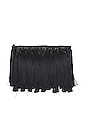 view 2 of 4 Enzalez Fringes Pouch in Black