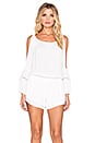 view 1 of 5 Sofia Romper in White