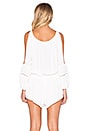 view 3 of 5 Sofia Romper in White