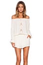 view 1 of 4 Sofia Romper in Ivory