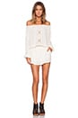 view 4 of 4 Sofia Romper in Ivory