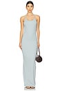 view 1 of 3 Tank Maxi Dress in Dusty Blue